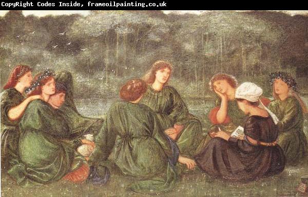 Sir Edward Coley Burne-jones,Bart.,ARA,RWS Green Summer (mk46)